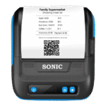 Sonic SNC-808 Bluetooth Thermal Receipt & Label Printer 3″