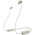 Sony WI-C100 Wireless In-Ear Bluetooth Headphones – Taupe