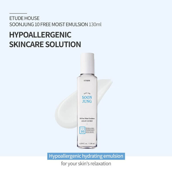 Etude House SoonJung 10 Free Moist Emulsion – 130ml