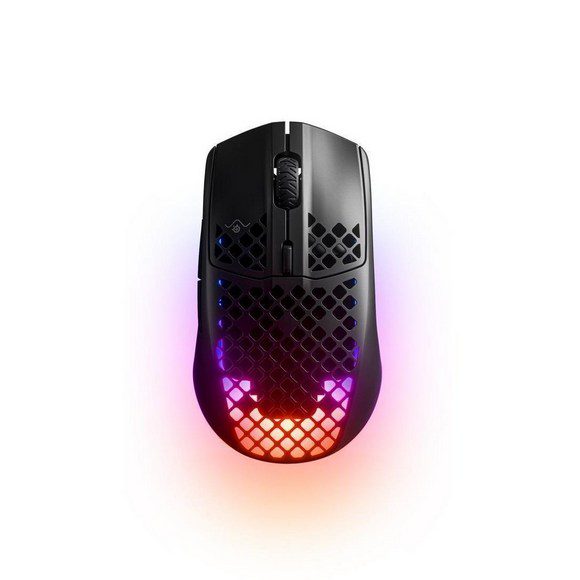 SteelSeries AEROX 3 2022 Onyx 6 Buttons Wireless Optical 8500 dpi Gaming Mouse