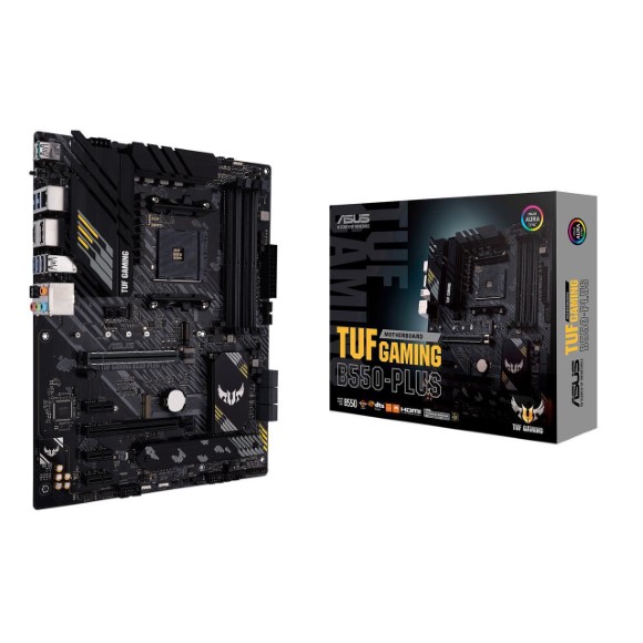 ASUS TUF GAMING B550-PLUS AMD AM4 ATX Gaming Motherboard