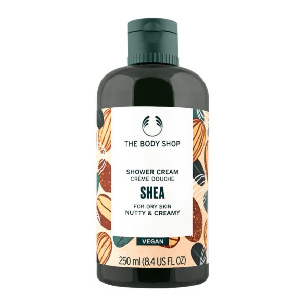 The Body Shop Shea Nutty & Creamy Vegan Shower Cream, 250ml
