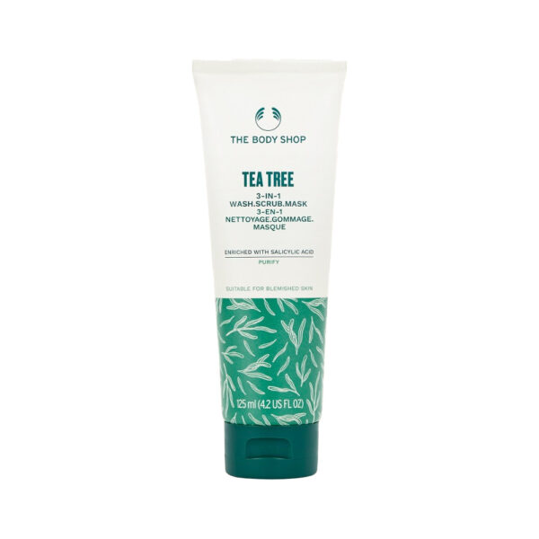 The Body Shop Tea Tree 3 in1 Wash Scrub Mask 125ML