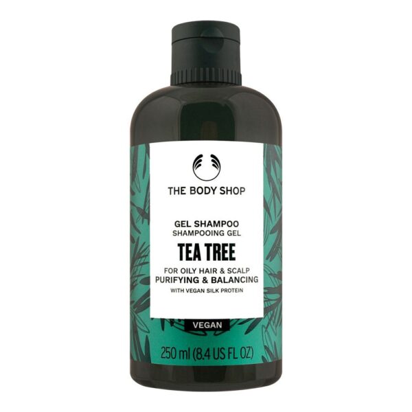 The Body Shop Tea Tree Purifying & Balancing Vegan Gel Shampoo – 250ml