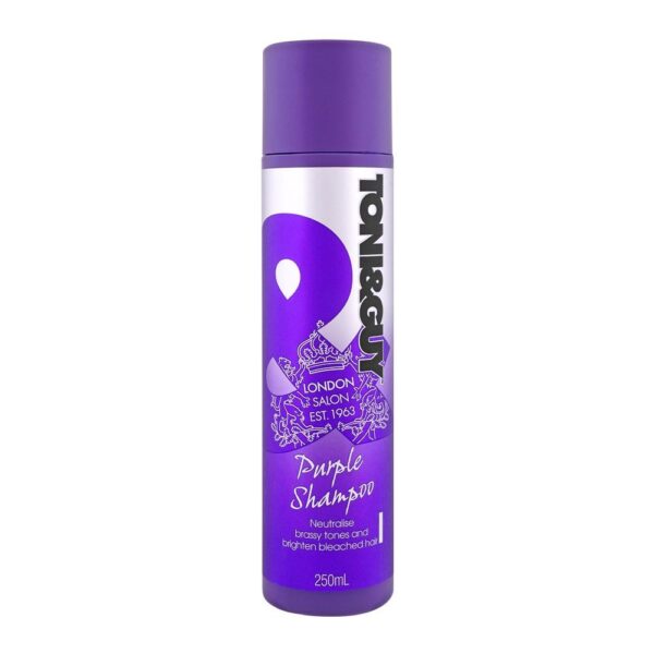 Toni & Guy Purple Shampoo Neutralise Brassy Tones And Bleached Hair – 250ml