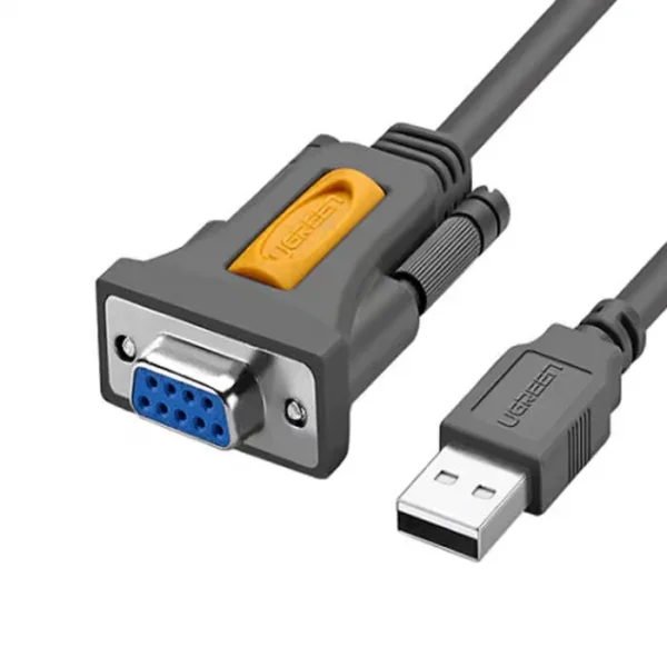UGREEN USB to DB9 RS-232 Female Adapter Cable 1.5m – 20201