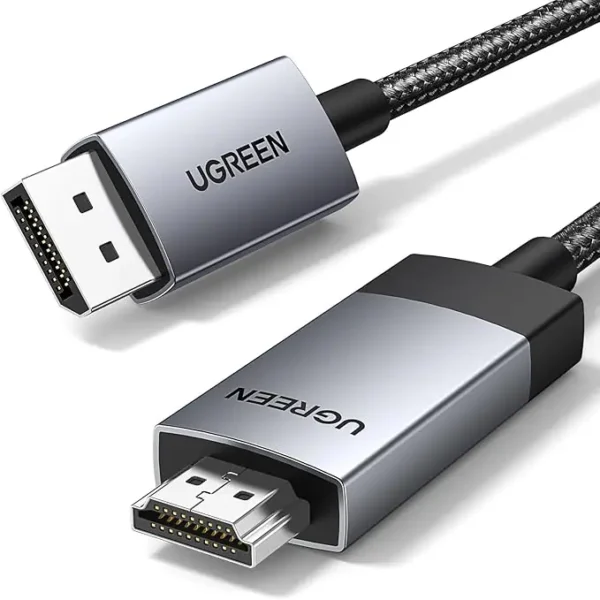 Ugreen DP Male To HDMI Male 4K Cable 3M – 25491