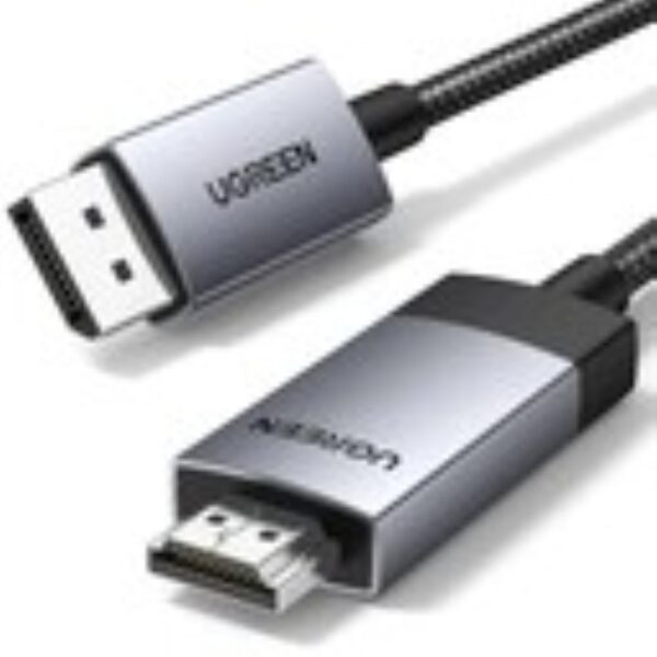 UGREEN 25491 DP Male To HDMI Male 4K Cable 3M