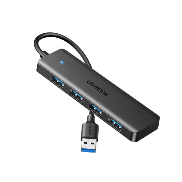 UGREEN USB 3.0 Hub 4 Ports USB A Splitter Ultra-Slim USB Expander – 25851