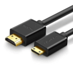 UGREEN 30102 Micro HDMI to HDMI 4K Cable Male to Male – 1.5m (Black)