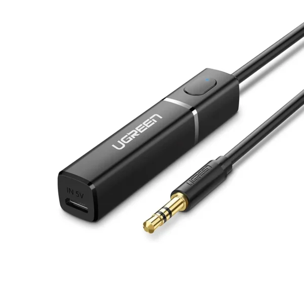 Ugreen 40761 Bluetooth Transmitter with 3.5mm Male Audio Cable