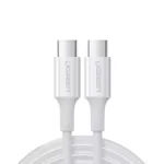 Ugreen 60551 USB 2.0 Type-C To Type-C Data Cable 1m 100W – White