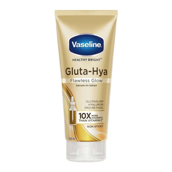 Vaseline Gluta-Hya Serum Burst Lotion Flawless Bright