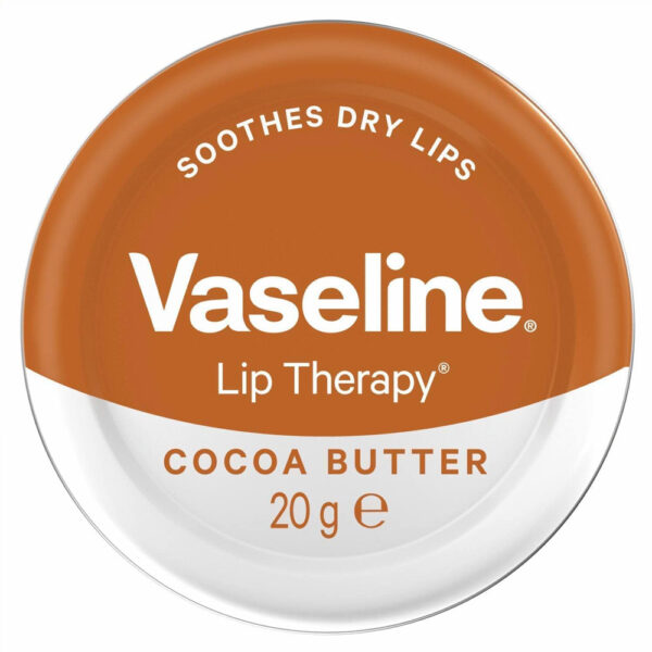 Vaseline Lip Therapy Cocoa Butter Tin – 20g