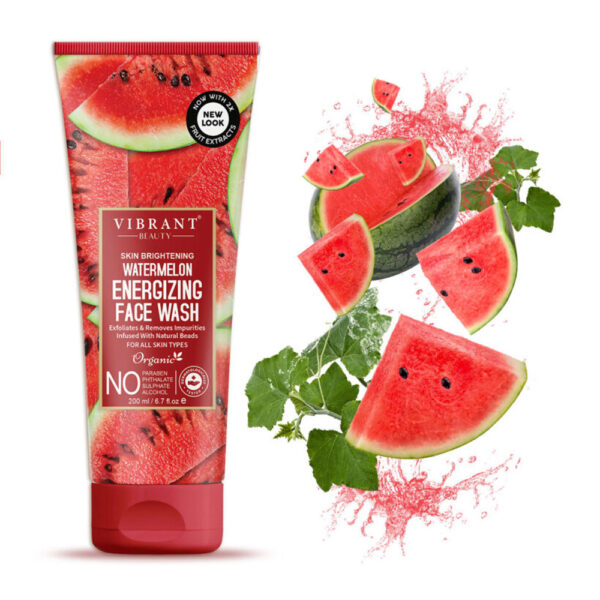 Vibrant Beauty Watermelon Energizing Face Wash – 200ml