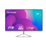ViewSonic VX3276-2K-MHD-2 32″ IPS QHD Frameless Adaptive Sync Monitor