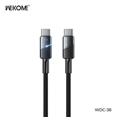 Wekome Fast Charging Data Cable 65w Type C To Type C – WDC-38