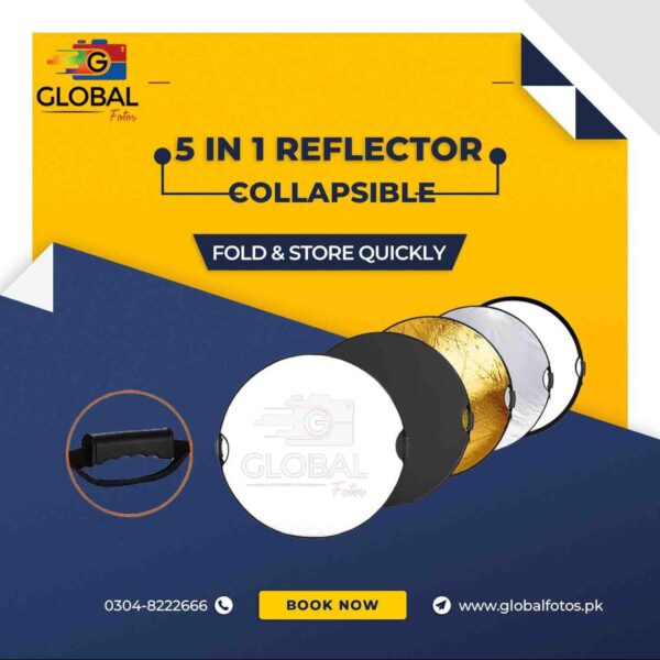 Godox 5-in-1 Reflector – The Ultimate Light Control Tool for Perfect Shots!
