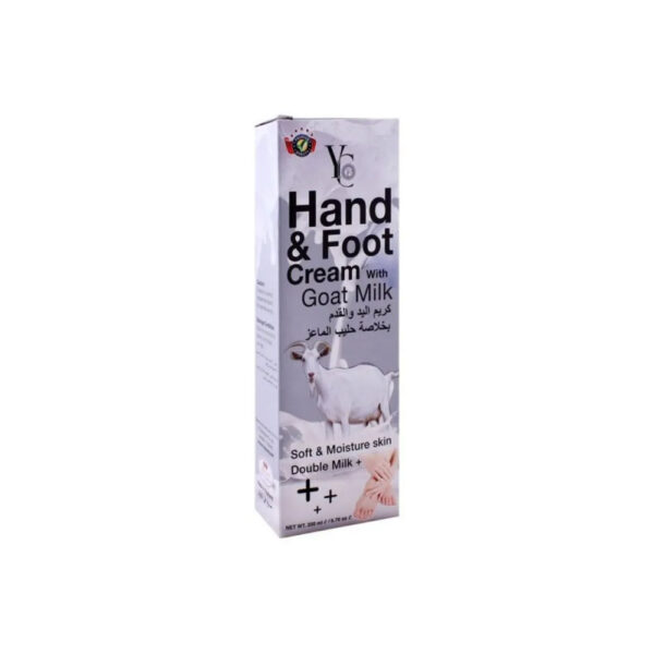 YC Hand and Foot Cream With Goat Milk – 200ml