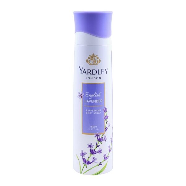 Yardley English Lavender Deodorant Body Spray For Women – 150ml
