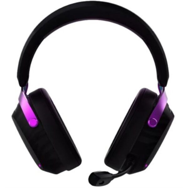 ZIDLI Magnetic Power ZGH05-C Gaming Headset wired USB interface 7.1 Head-Mounted Black/Purple (Open Box)