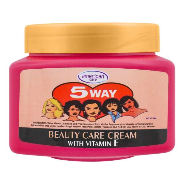 American Care 5 Way Beauty Care Cream With Vitamin E – 250g