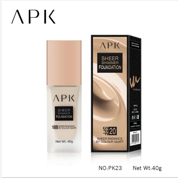 APK New Sheer Shimmer Foundation SPF-20