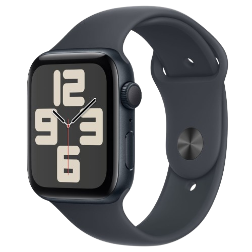 Apple Watch SE 2022 GPS 44MM Midnight Aluminum Case with Midnight Sport Band