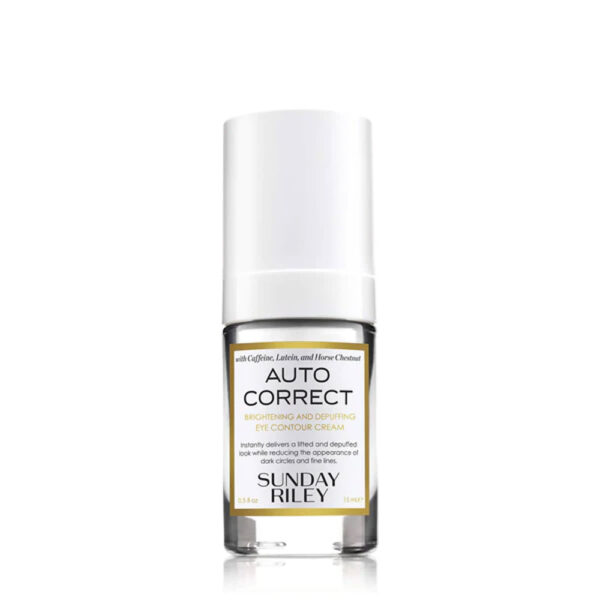 Sunday Riley Auto Correct Brightening and Depuffing Eye Contour Cream