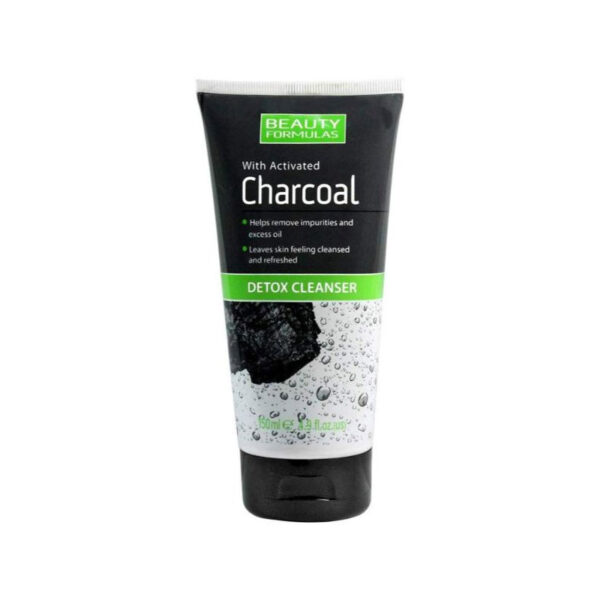 Beauty Formulas Charcoal Detox Cleanser – 150ml