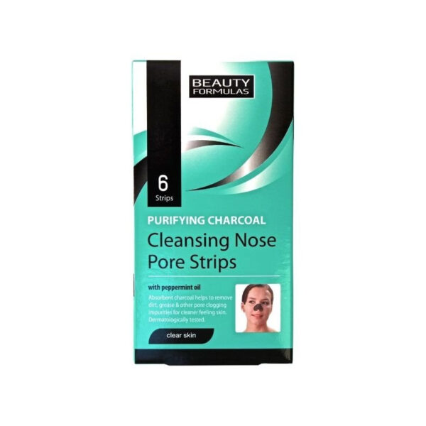 Beauty Formulas Purifying Charcoal Nose Strip – Pack Of 6