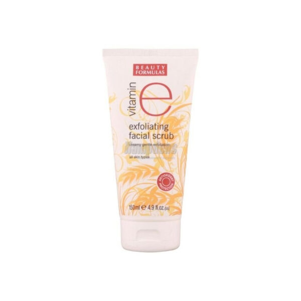 Beauty Formulas Vit-E Exfoliating Facial Scrub – 150ml