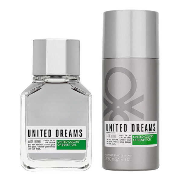 Benetton United Dreams Aim High Him Set Eau De Toilette 100ml + Deodorant 150ml