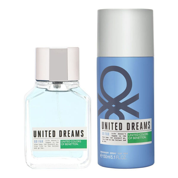 Benetton United Dreams Go Far Him Set EDT 100ml + Deodorant 150ml