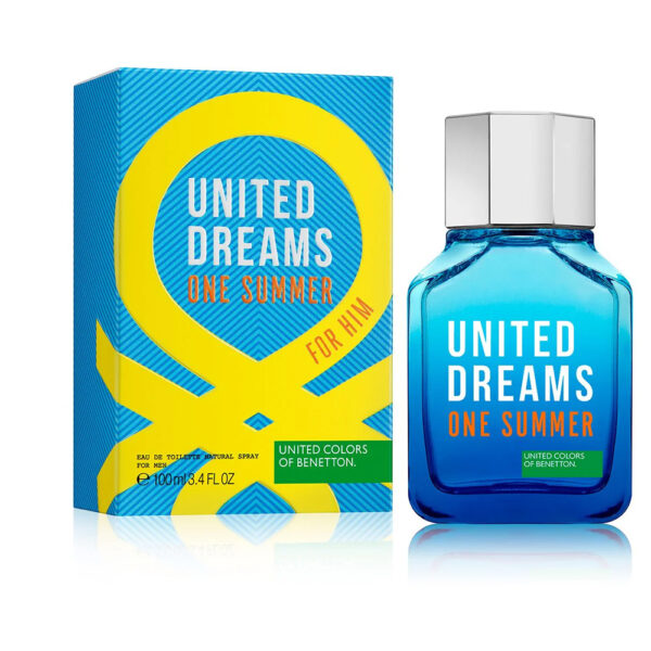 Benetton United Dreams One Summer Blue Men EDT – 100ml