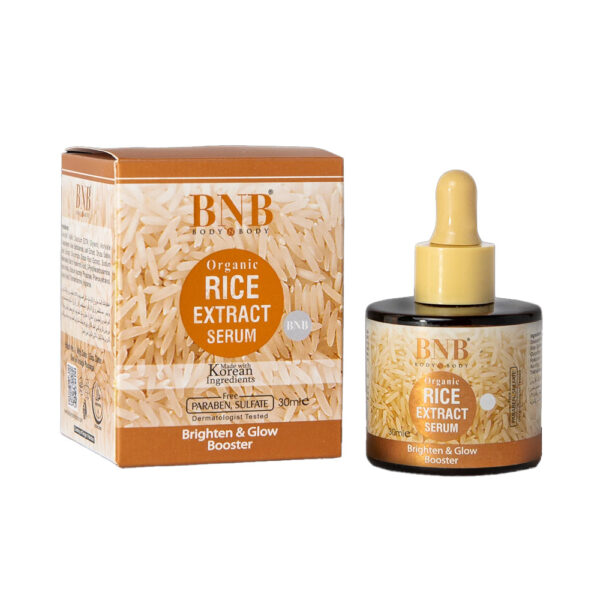 BNB Rice Extract Serum Brighten & Glow Booster – 30ml