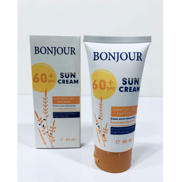 Bonjour Sun Cream 60+SPF – 80ml