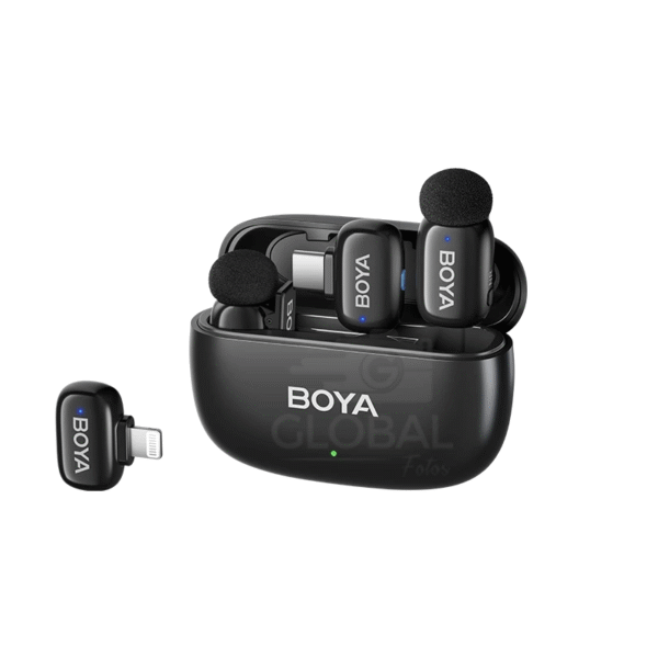 BOYA Mini 12: Compact Wireless Microphone with Type-C Connectivity for Android and iPhone iOS Devices