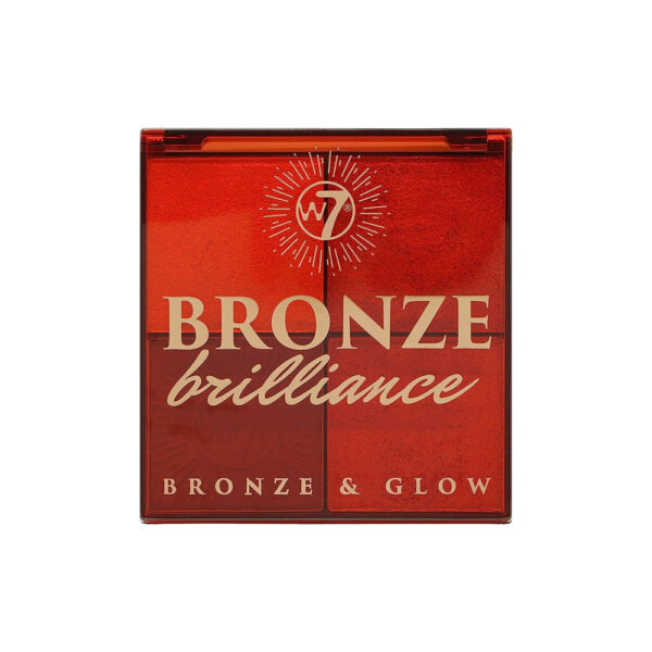 W7 Bronze Brilliance Bronze & Glow Palette
