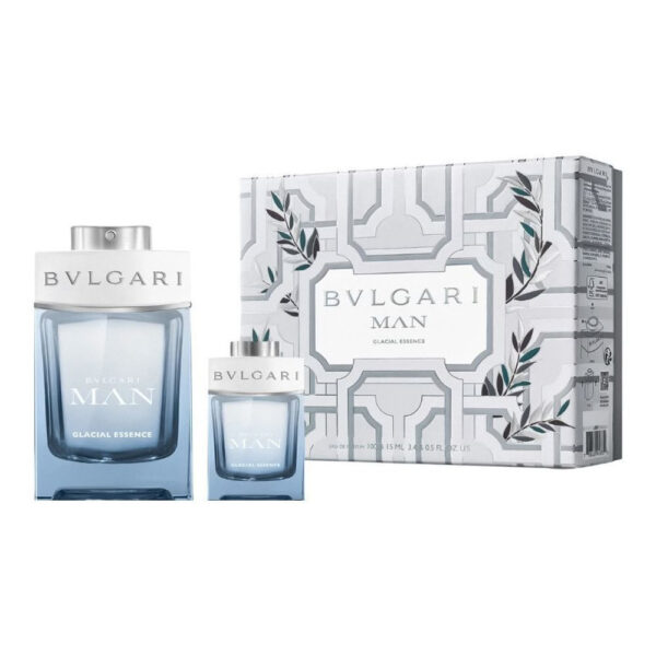 Bvlgari Man Glacial Essence 2S Set (EDP 100ml + EDP 15ml)