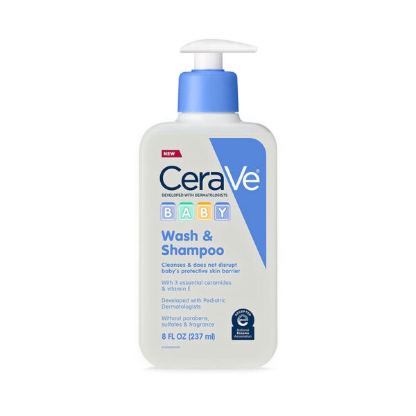 CeraVe Baby Wash & Shampoo – 237ml
