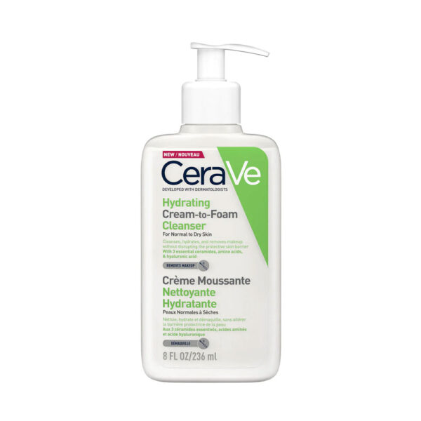 CeraVe – Cream to Foam Cleanser – 236ml