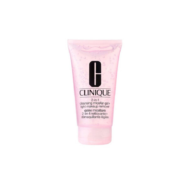 Clinique Makeup Remover – 2 in 1 Cleansing Micellar Gel & Light Makeup Remover – 150ml