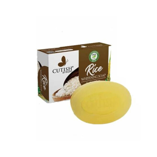 Cutish Rice Whitening Soap