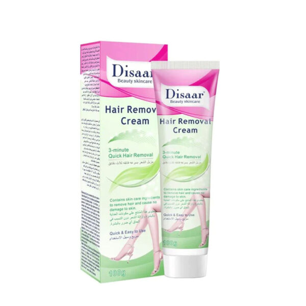 Disaar 3 Minute Quick Hair Removal Cream Body Cream for Women Green
