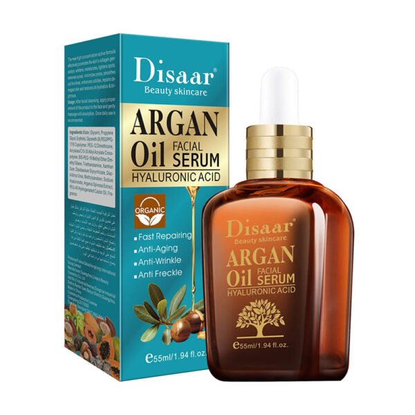 Disaar Argan Oil Anti Freckle Hyaluronic Acid Face Serum – 55ml
