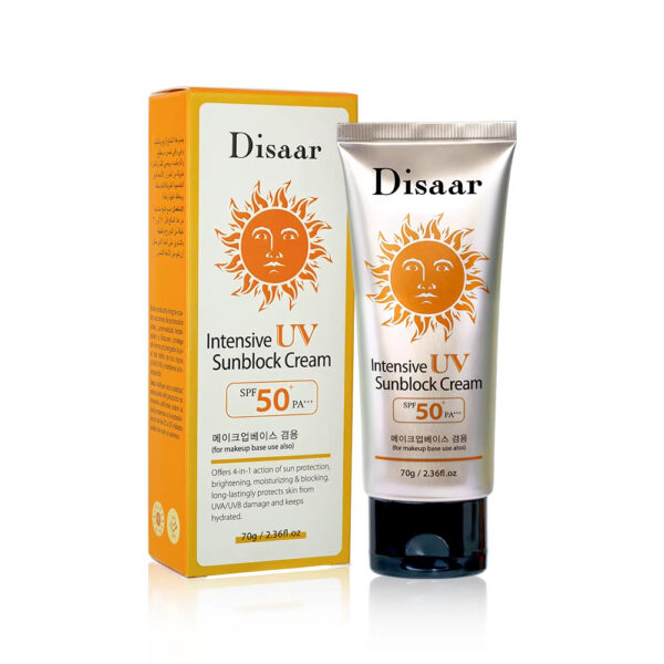 Disaar Intensive Uv Sunblock Cream Spf 50+ PA+++ 70g