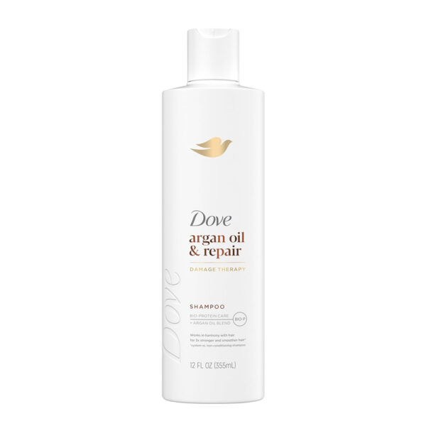 Dove Damage Therapy Argan Oil And Repair Shampoo – 355ml