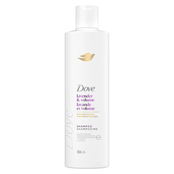 Dove Damage Therapy Lavender And Volume Shampoo 355ml