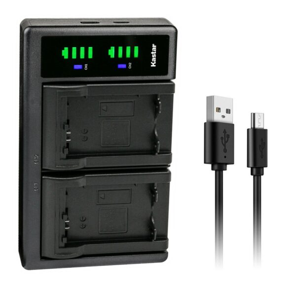 Kastar NP-FW50 LTD2 USB Battery Charger Replacement for Sony NP-FW50, W Series Battery